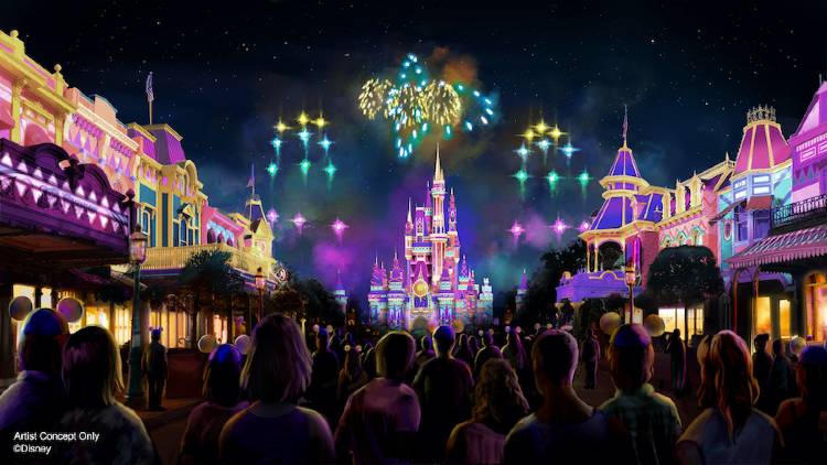 Disney Enchantment at Magic Kingdom - artist rendering