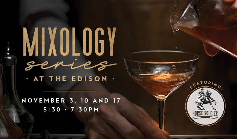 The Edison at Disney Springs Hosts Mixology Series Wednesdays in November