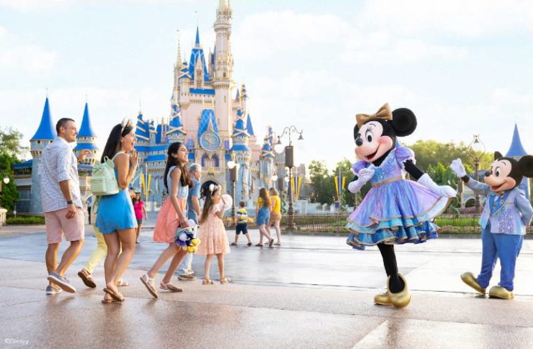 Walt Disney World Resort 50th anniversary celebration - Mickey and MInnie