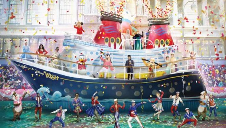 Disney Cruise Line’s “Magic Meets the Sea” float,