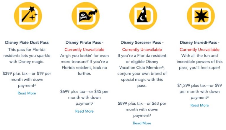 Disney Temporarily Suspends Most Walt Disney World Annual Pass Sales