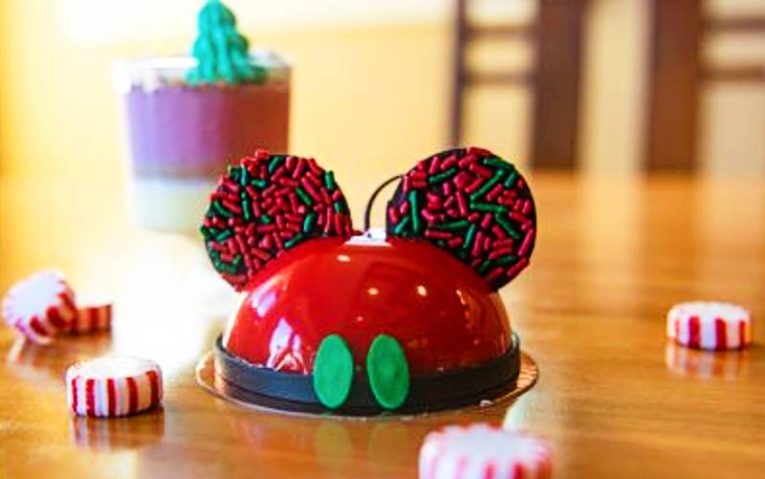 Amorette’s Patisserie - Holiday Mickey Mousse Mini Dome Cake