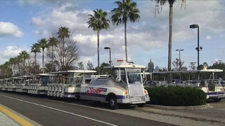 Walt Disney World Parking Trams 