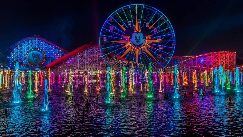 World of Color at Disneyland