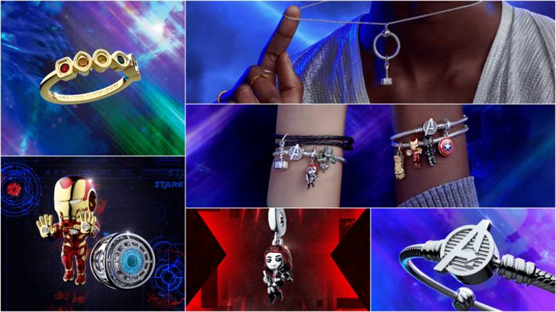 Marvel x Pandora Jewelry Collection