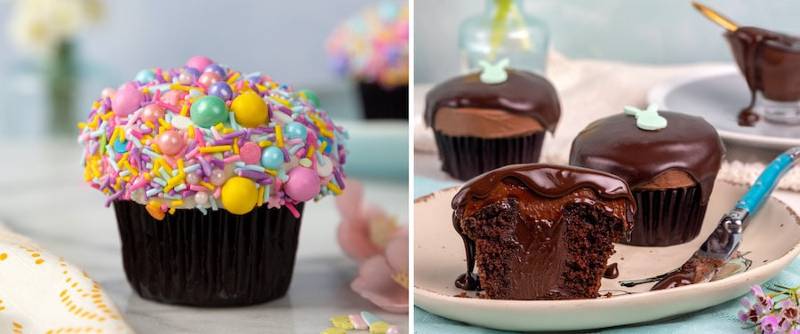 Easter -Sprinkles Cupcakes