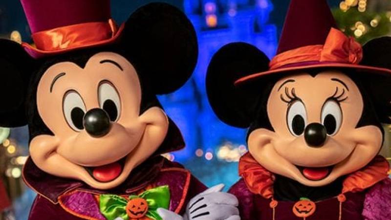Mickey and Minnie - Halloween