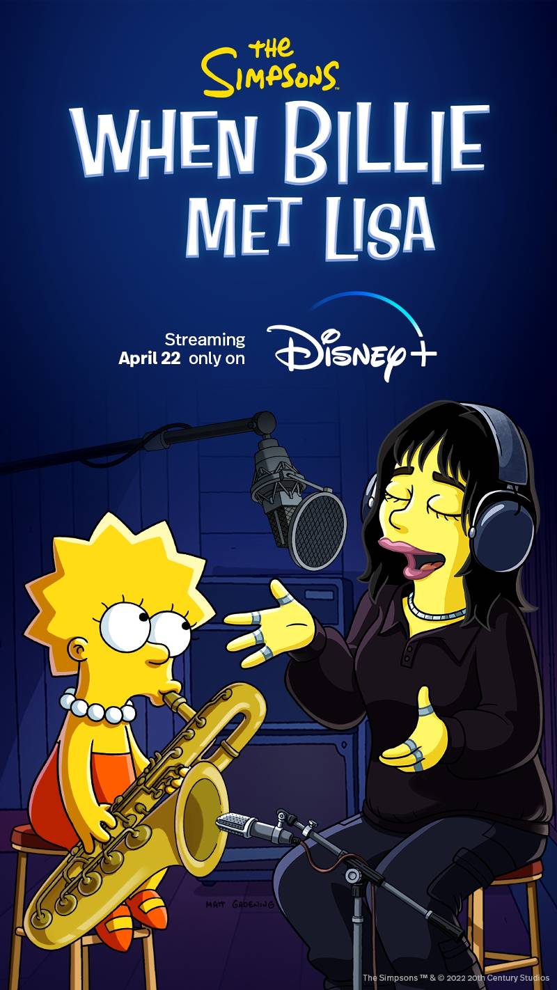 Lisa simpson - billie eilish in When Billie Met Lisa