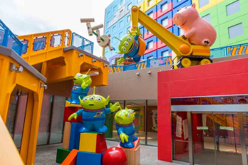 Toy Story Hotel at Tokyo Disney