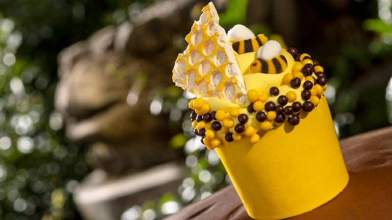 Earth Day - Walt Disney World - Honey Bee Cupcake