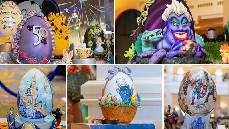 Walt Disney World - Easter - Easter Egg Displays