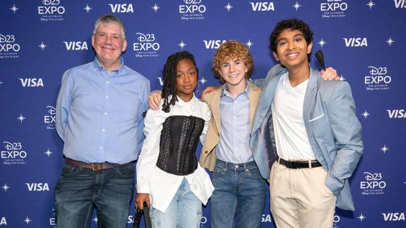 percyjackson-d23expo2022-riordan-cast | The Disney Blog