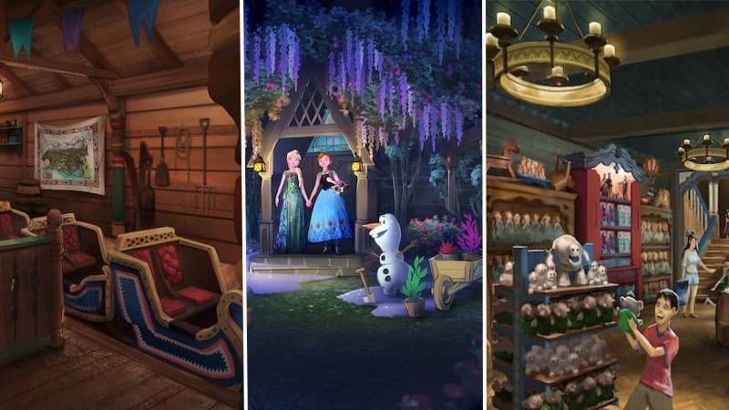 Hong Kong Disneyland Releases New World Of Frozen Concept Art The Disney Blog 