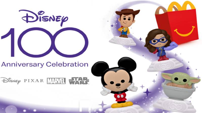 Disney100 Happy Meal Toys Available at McDonald's - Pop Culture Wonders